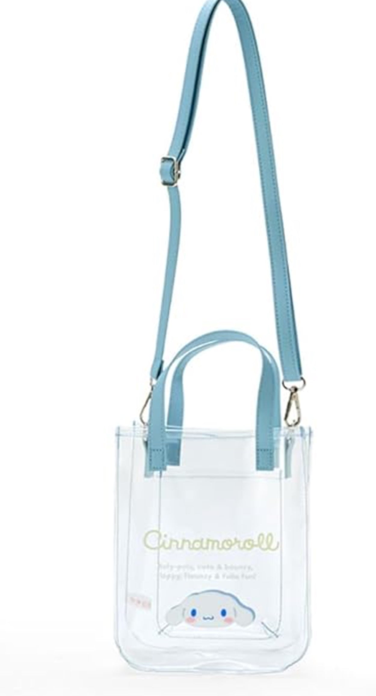 Sanrio Clear Shoulder Handbag  - Cinnamoroll