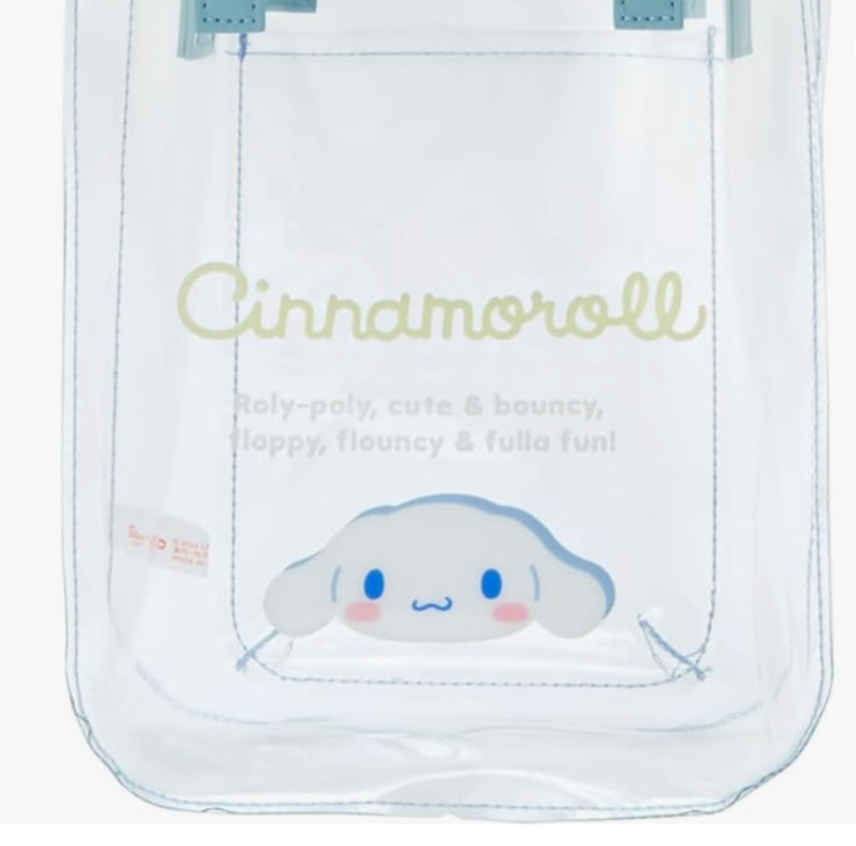 Sanrio Clear Shoulder Handbag  - Cinnamoroll