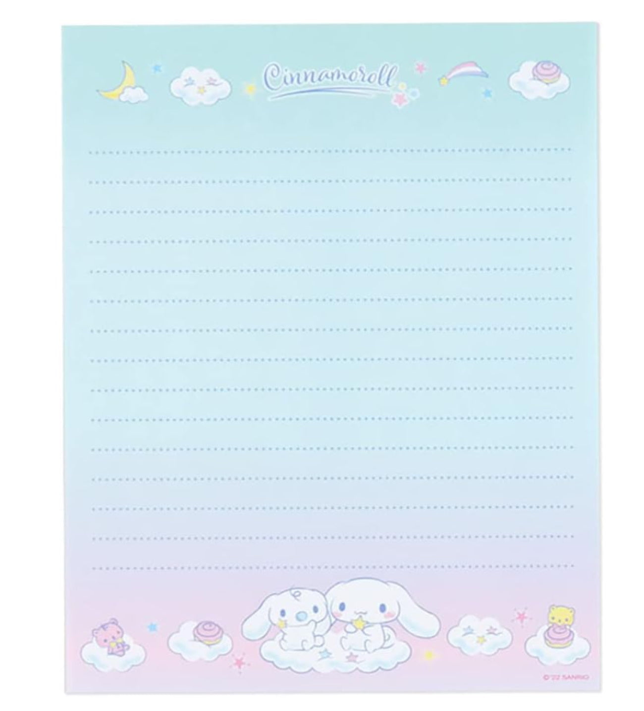 Cinnamoroll & Milk Letter Set