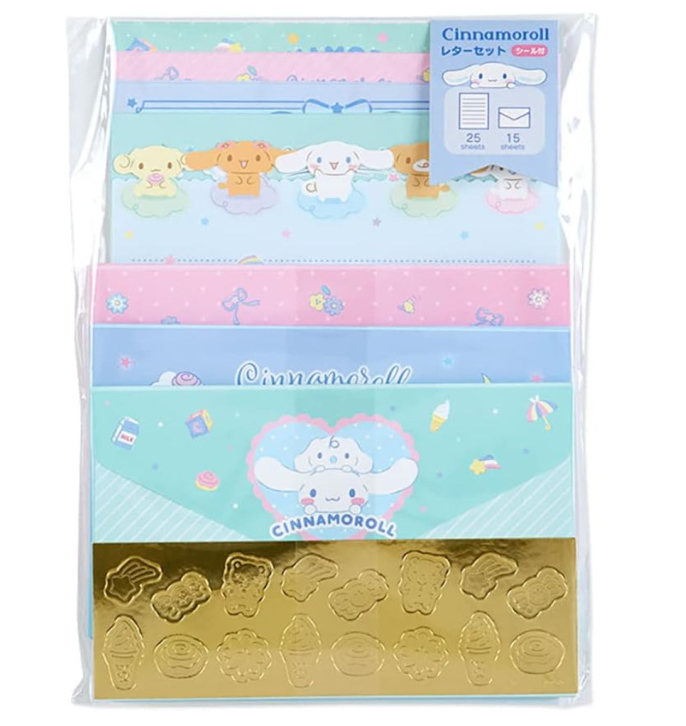 Cinnamoroll & Milk Letter Set