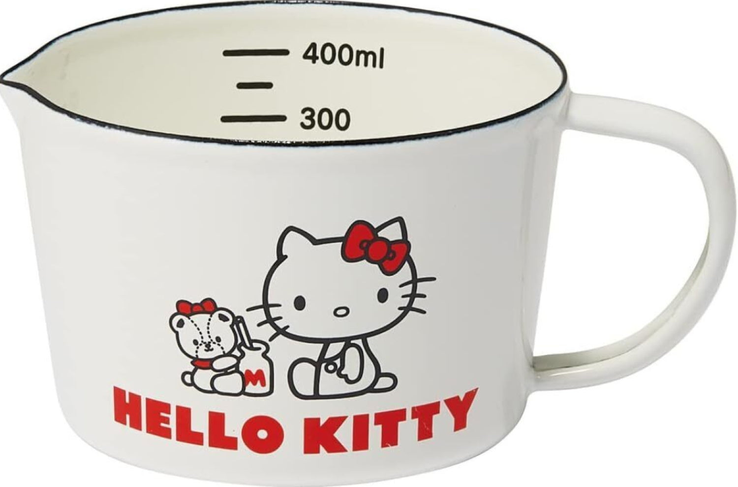 Hello Kitty Enamel  - Kitchen Measuring Jug