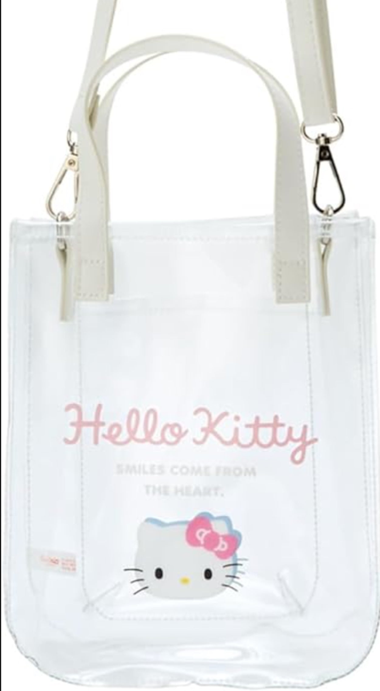Sanrio Clear Shoulder Handbag  - Hello Kitty
