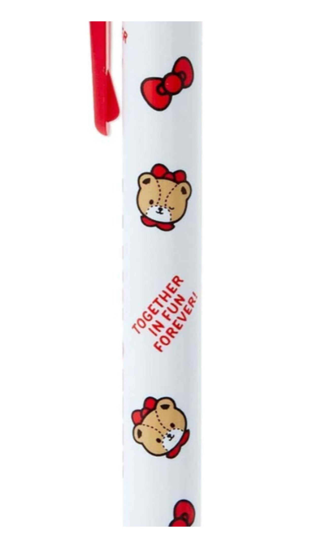 Hello Kitty Character Top Ballpoint Pen - Black Ink