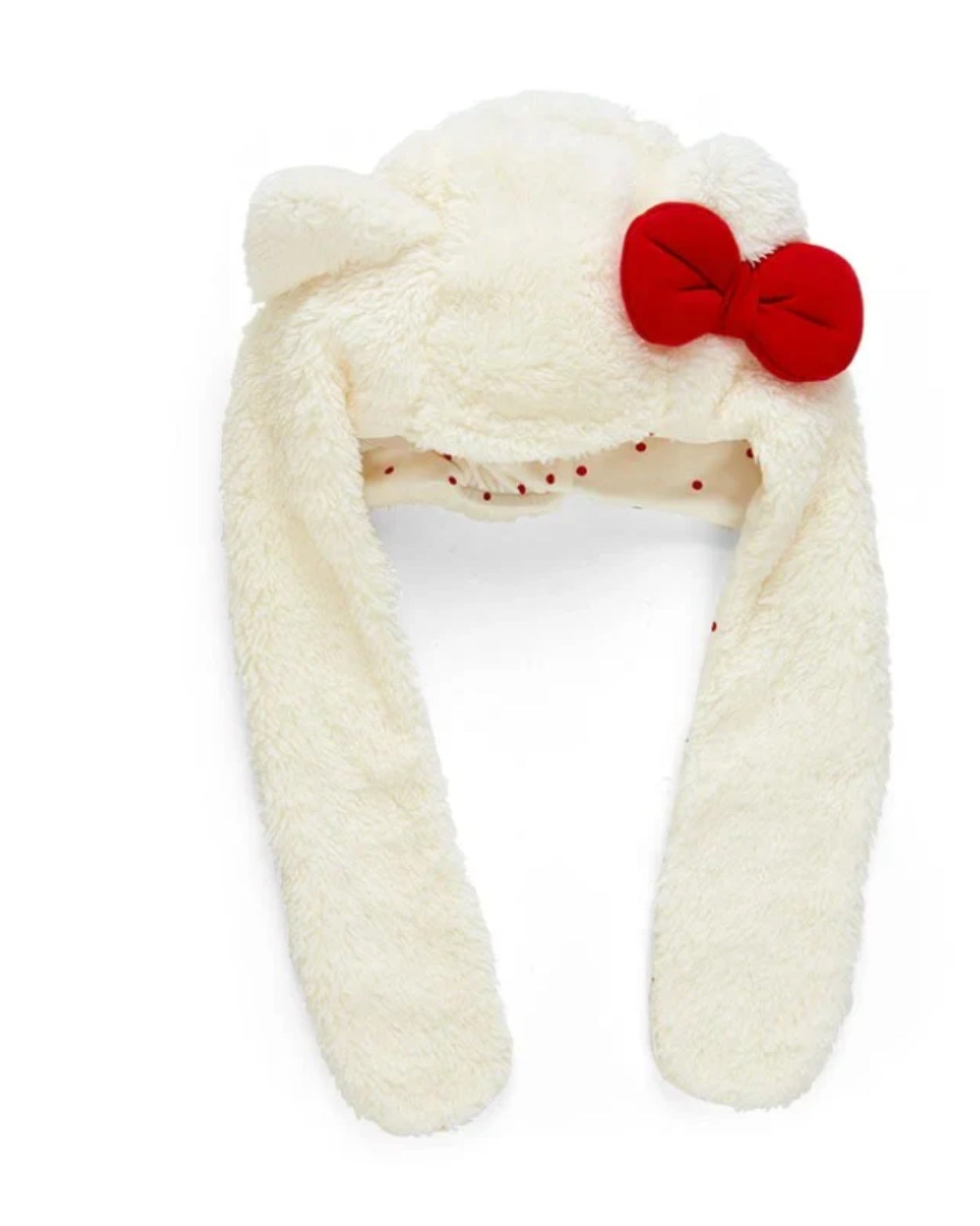 Hello Kitty Fluffy Hooded Scarf - Kids