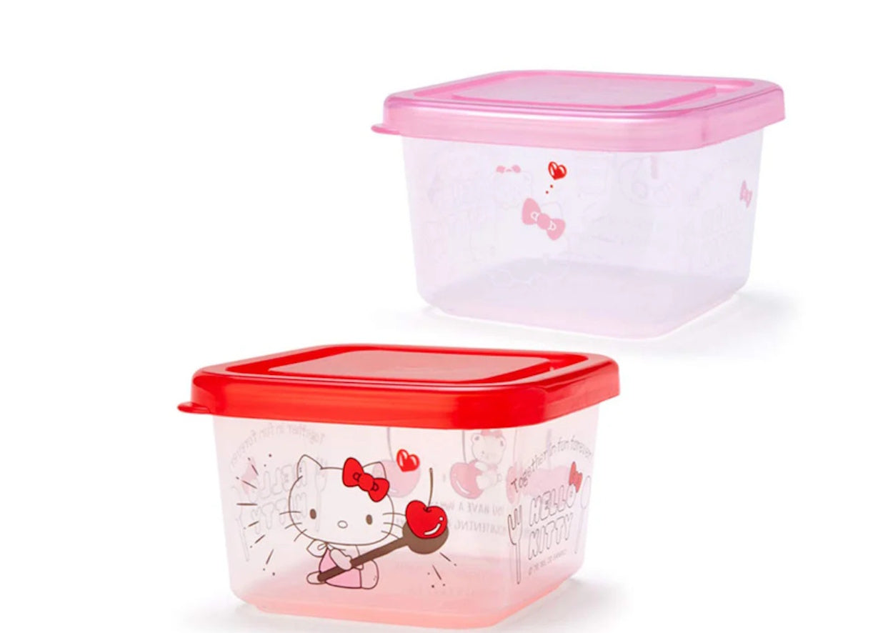 Hello Kitty Mini Snack Container Set