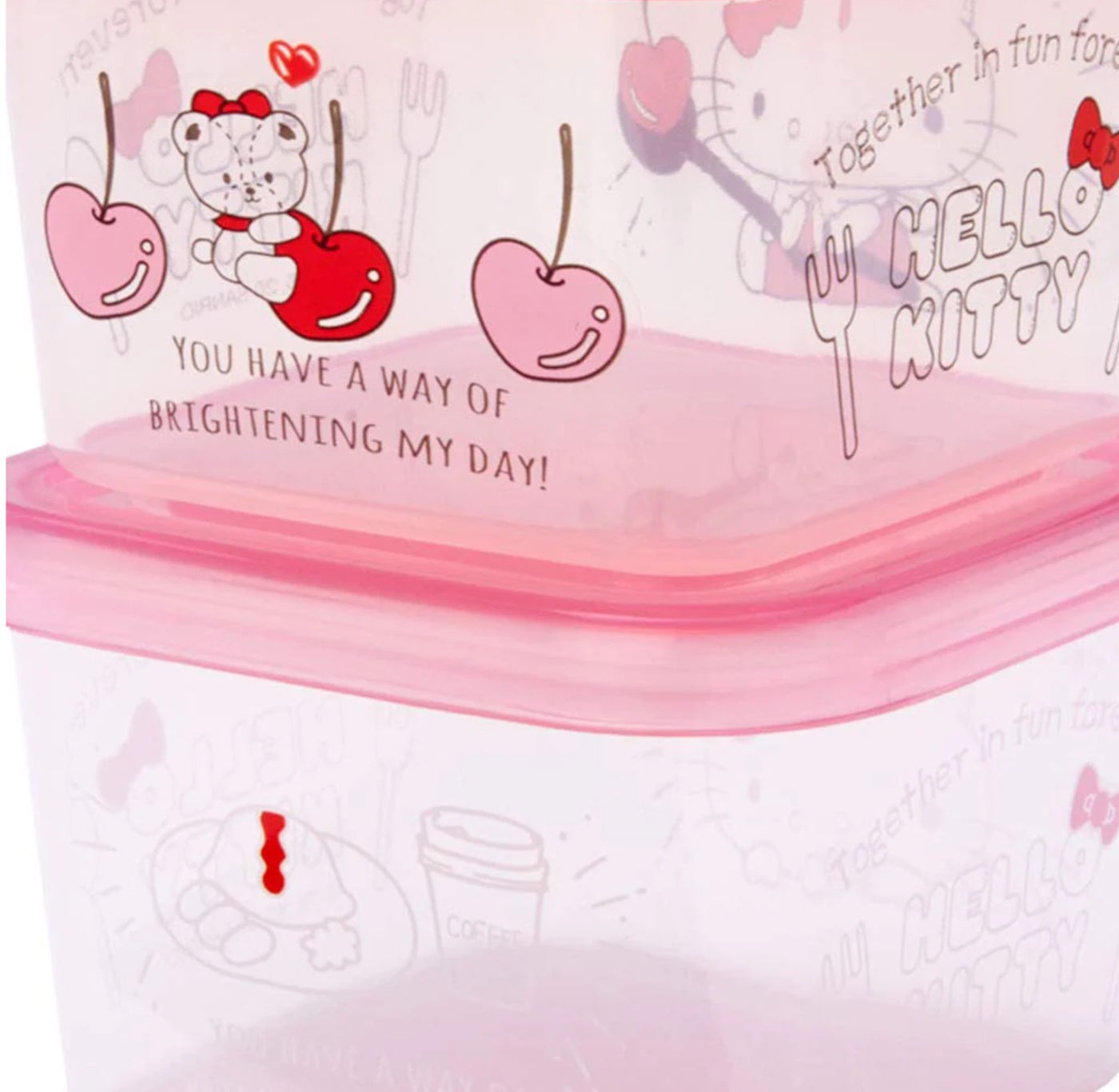 Hello Kitty Mini Snack Container Set