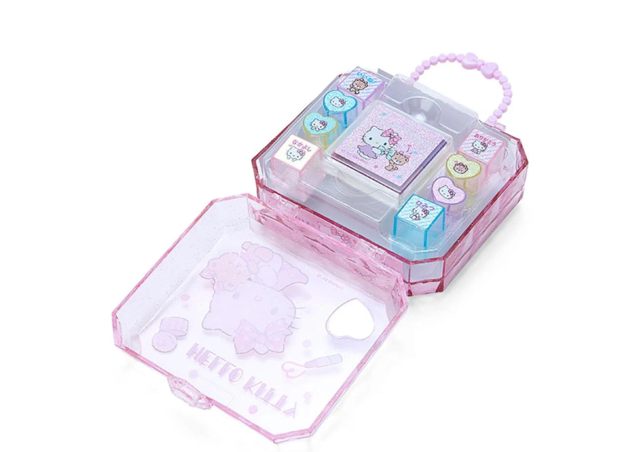 Hello Kitty Stamp & Ink Set in Cute Case