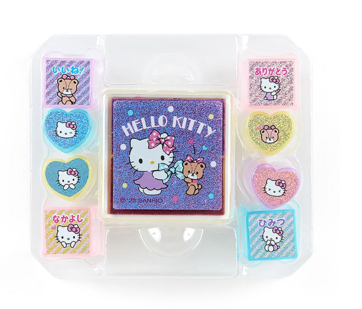 Hello Kitty Stamp & Ink Set in Cute Case