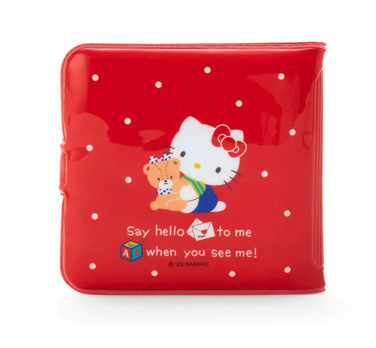 Hello Kitty Stars Vinyl Wallet - Red