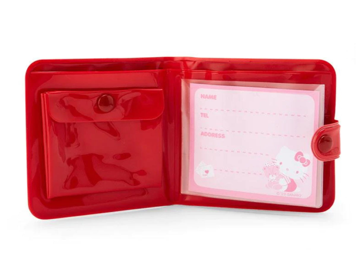 Hello Kitty Stars Vinyl Wallet - Red