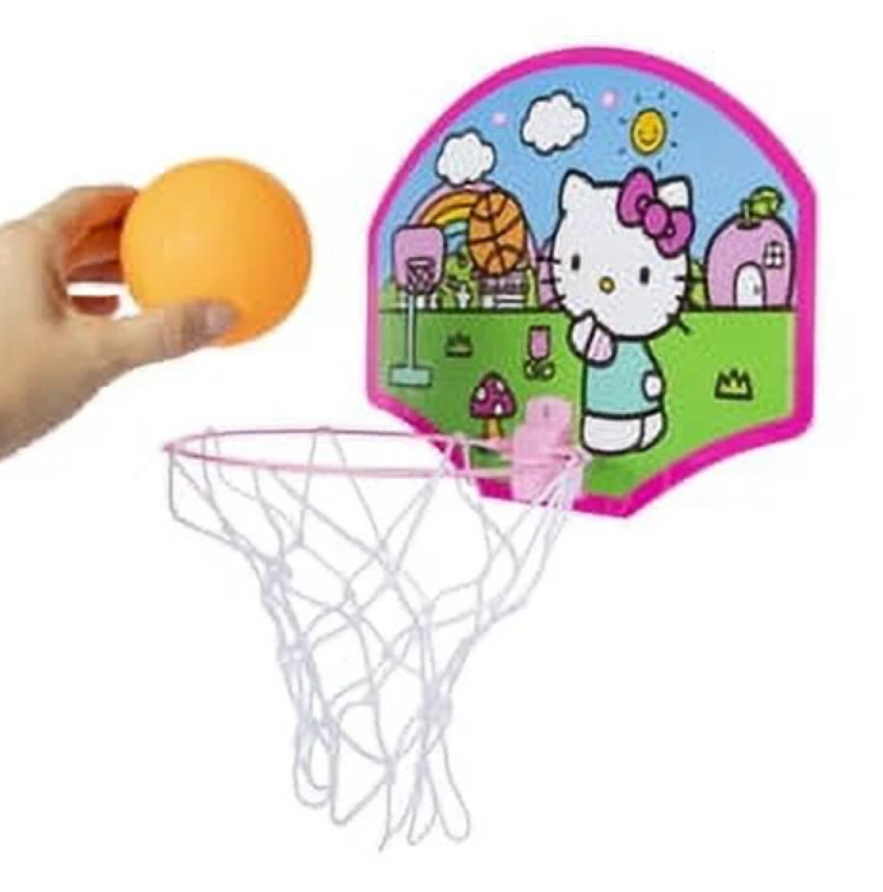 Hello Kitty Indoor Basket Ball Hoop Set