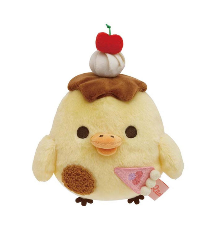 San-x  Kiiroitori Yellow Chick Plushie Soft Toy Okashina Yuenchi (Strange Amusement Park)