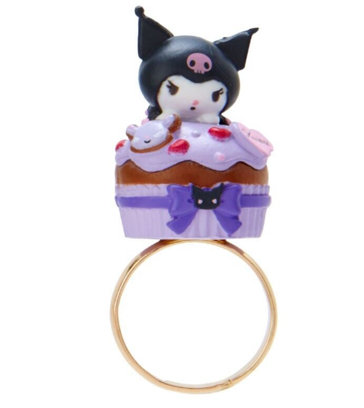 Sanrio Sweet Cakes Adjustable Ring with Gift Case (Various Characters)