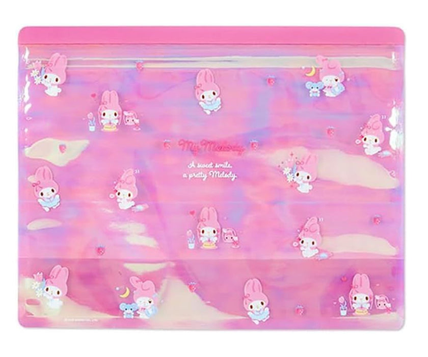 My Melody 5 Pc Vinyl Cases Slide Zip