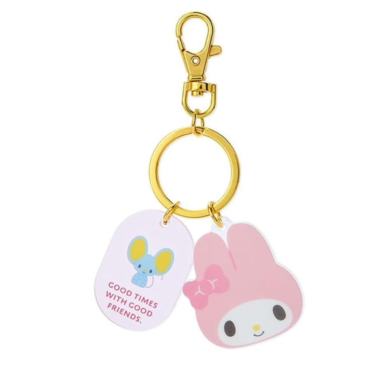 My Melody Acrylic Face Keychain Keyring