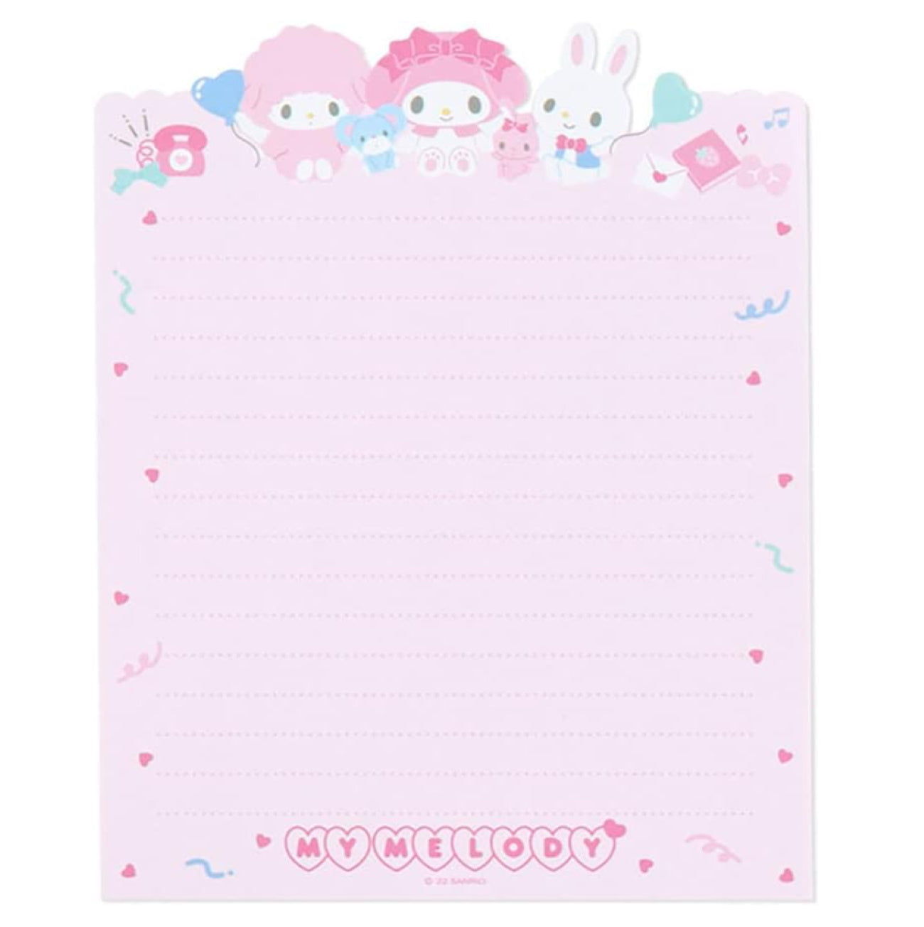 My Melody & Sweet Piano Letter Set