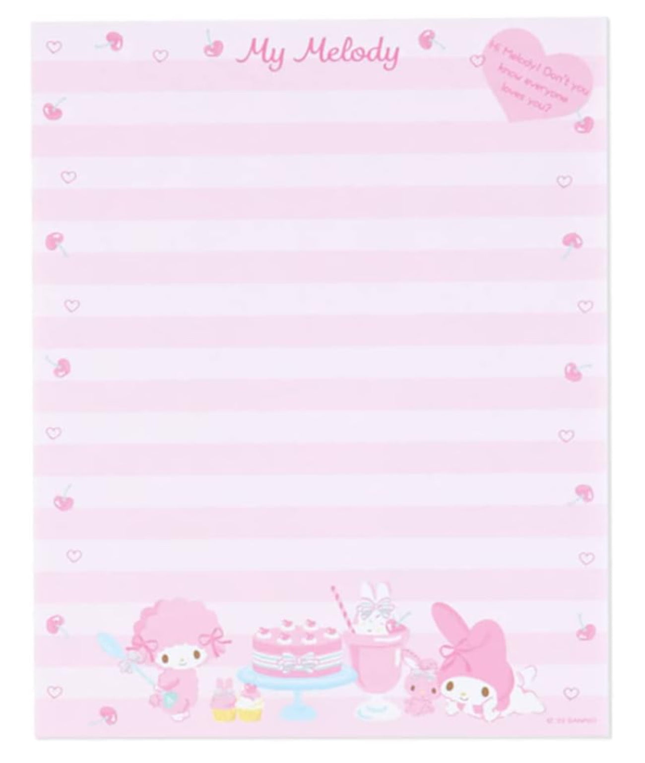 My Melody & Sweet Piano Letter Set