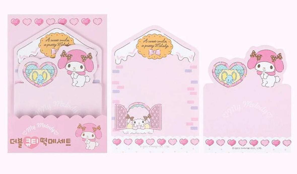 Sanrio Character Memo Sets