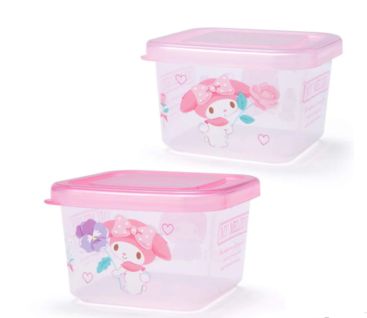 My Melody Mini Snack Container Set