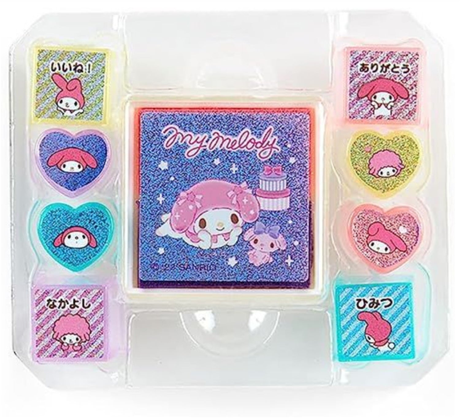 My Melody Stamp & Ink Set in Cute Case