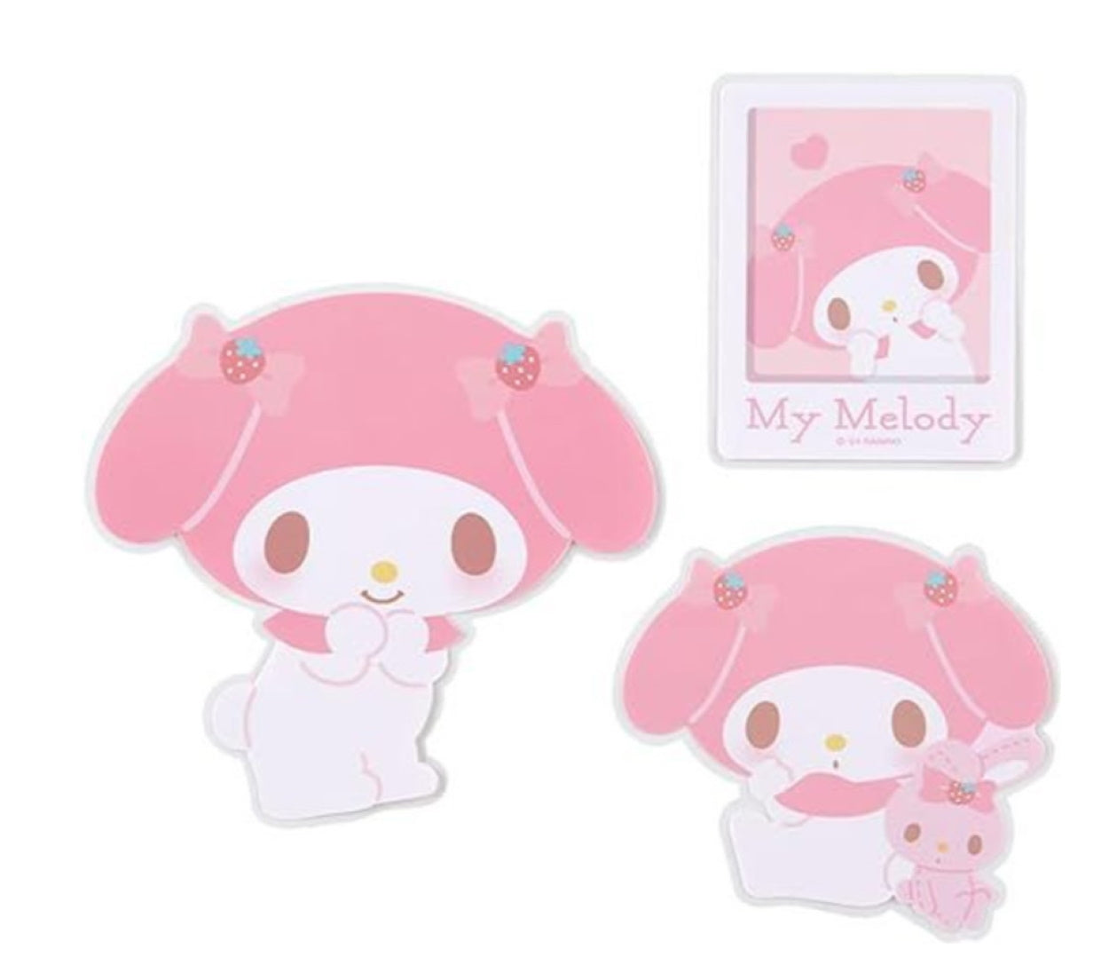 My Melody Large Size Stickers (3pc)