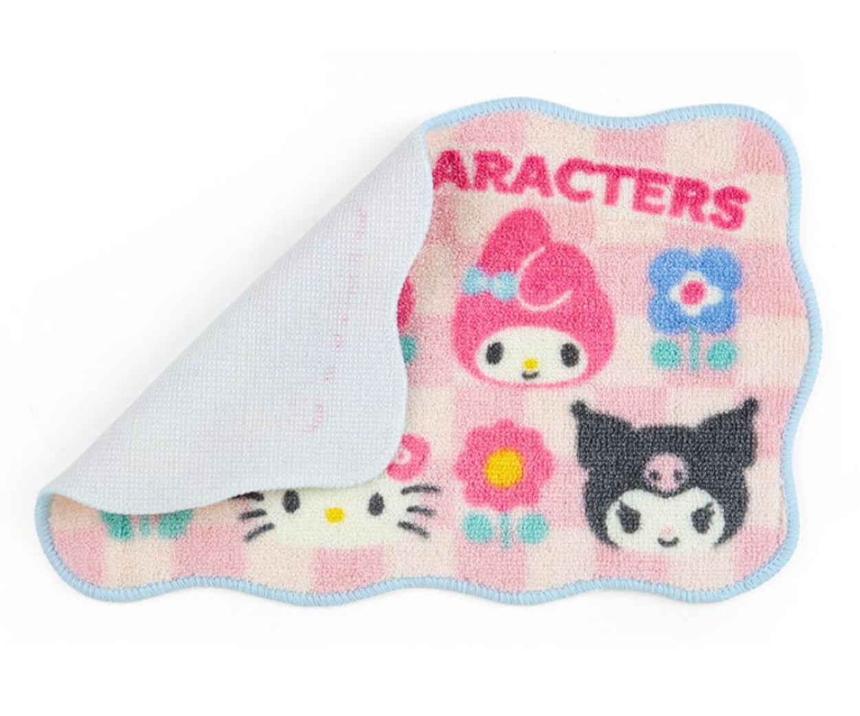 Sanrio Characters Mini Room Rug  Pastel Checker