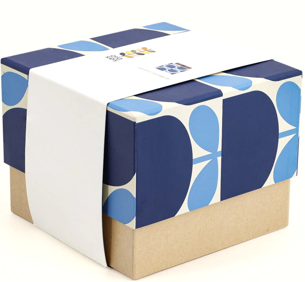 Orla Kiely Storage Jar - Block Flower Navy