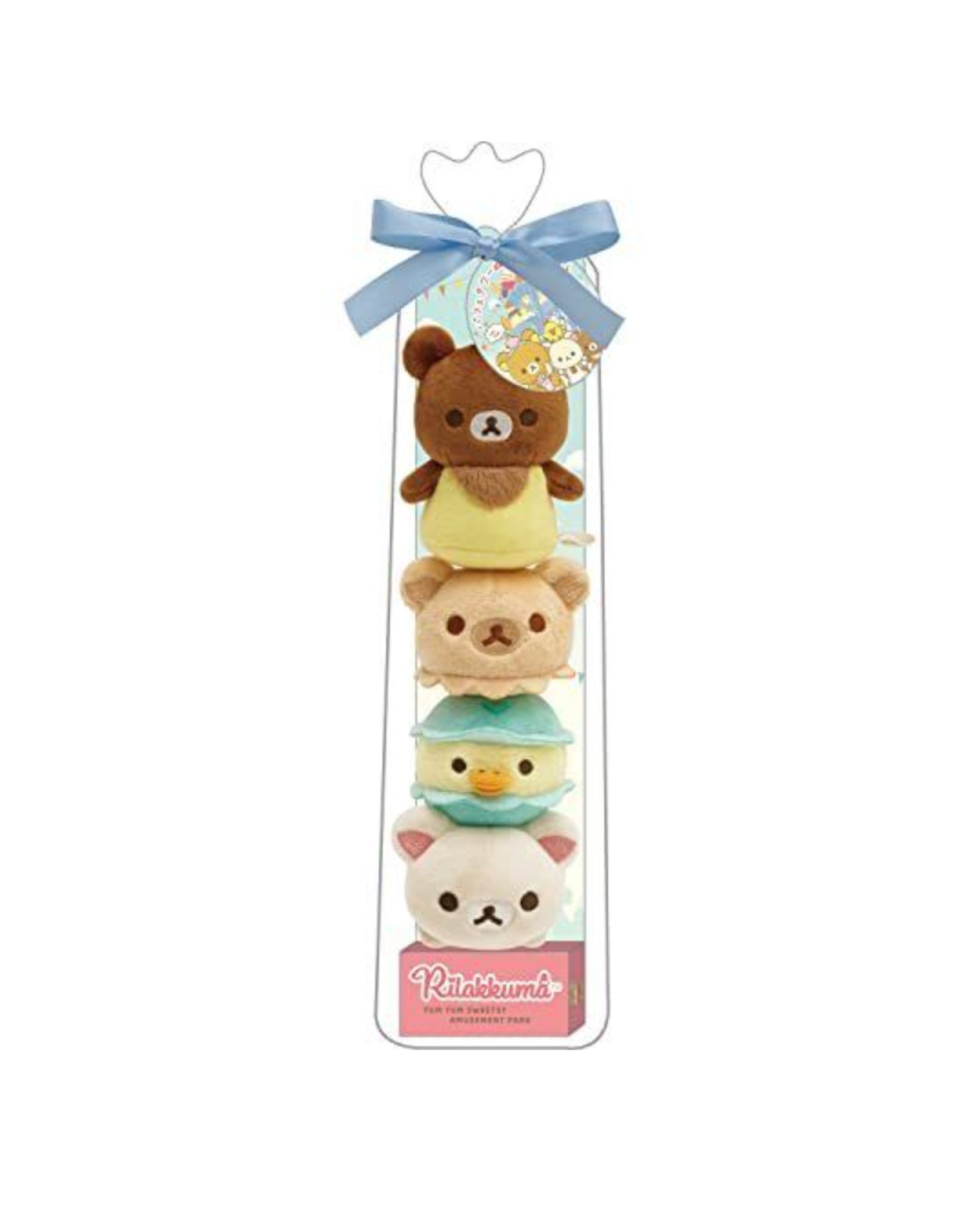 Rilakkuma and Friends Plushie Stack - Amusement Park