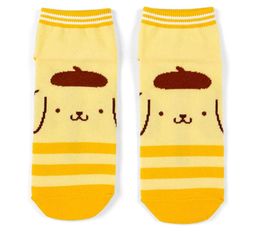 Sanrio Pompompurin Socks - Stripes