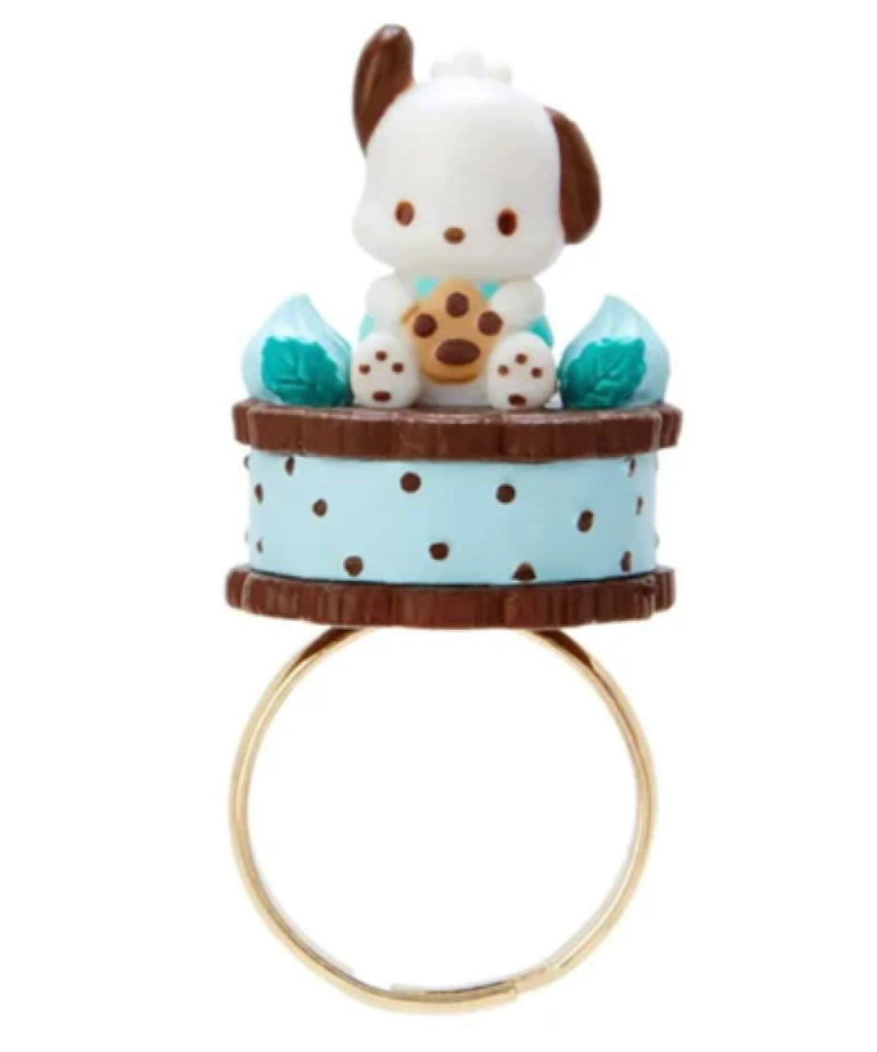 Sanrio Sweet Cakes Adjustable Ring with Gift Case (Various Characters)