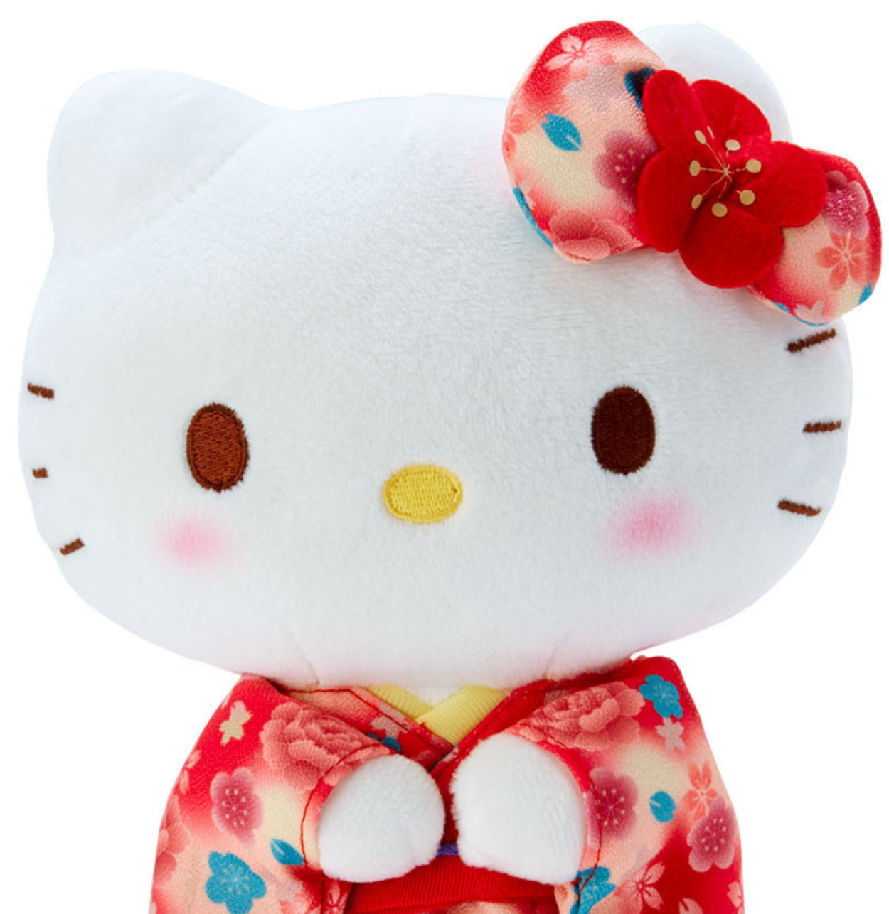 Hello Kitty Kimono Plush - Red