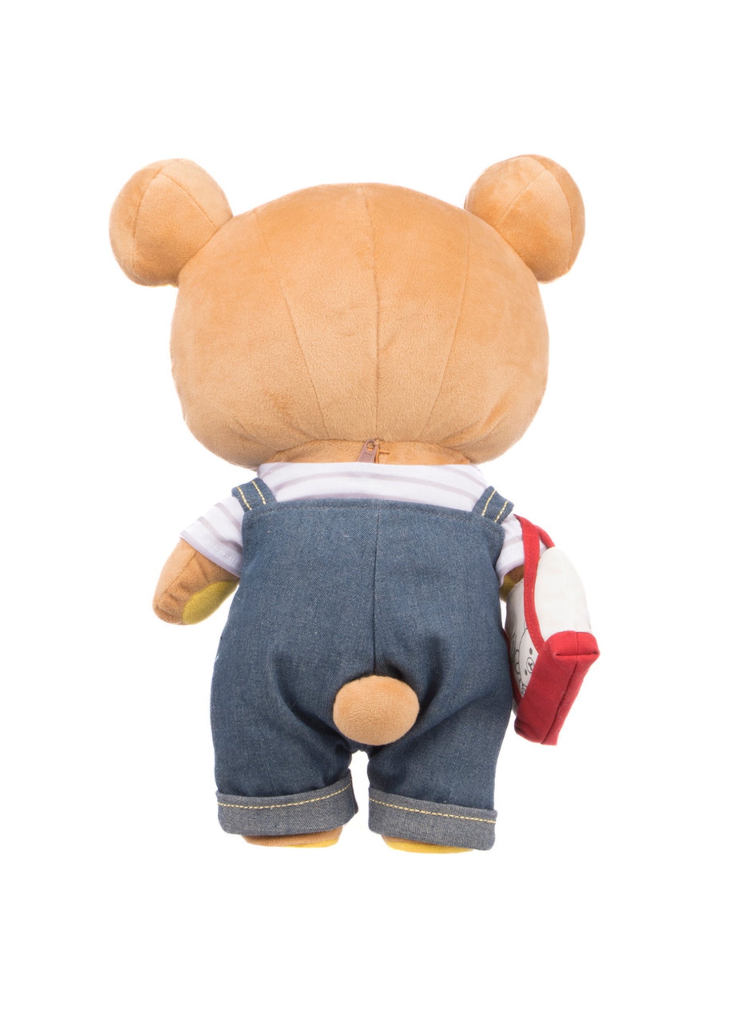 Large Rilakkuma San-X Original  Plush - Denim Dungarees