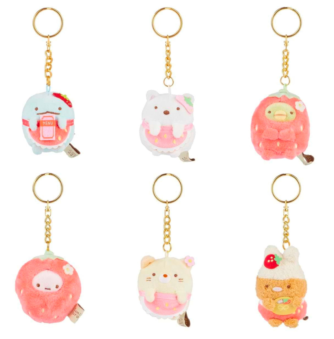 Sumikkogurashi San-X Original Strawberry Series Blind Box - (1 blind box) &nbsp;BUY ONE GET ONE FREE