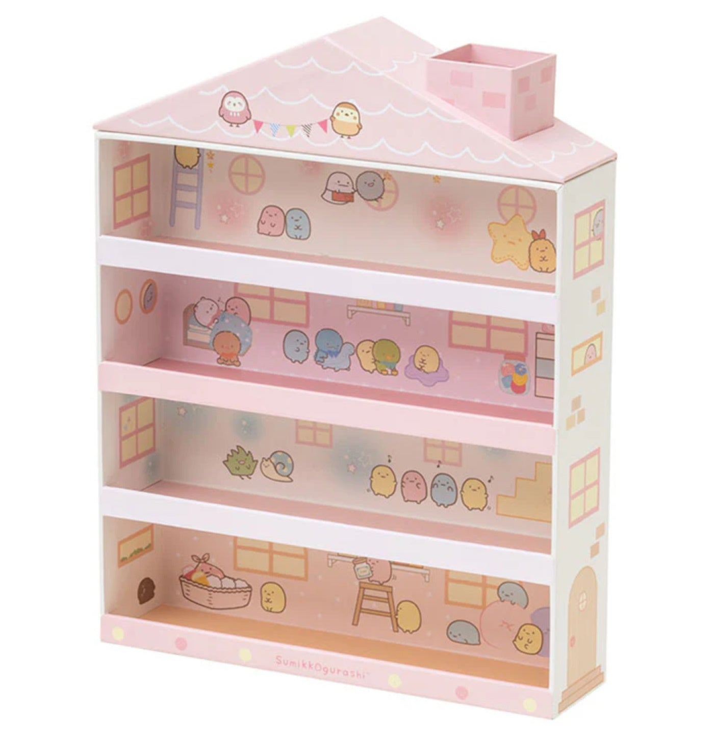 Sumikko Gurashi Mini Plush House Case Display