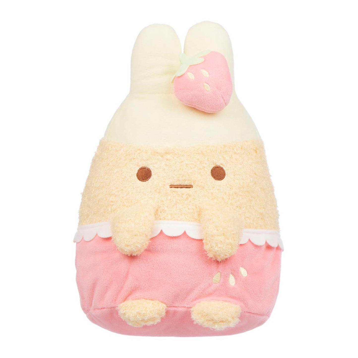 Large Sumikkogurashi Tapioca San-X Original Strawberry Series Plush