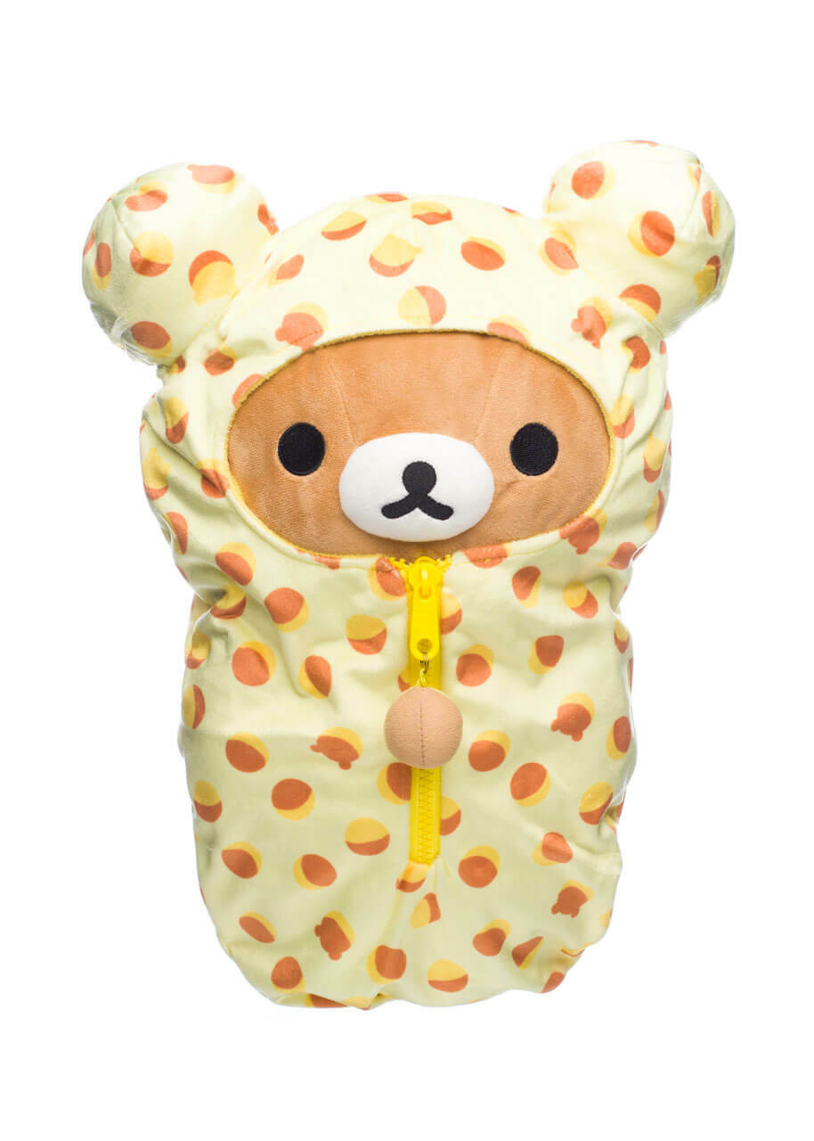 Rilakkuma San-X Original Acorn Pattern Sleeping Bag Plush - Large