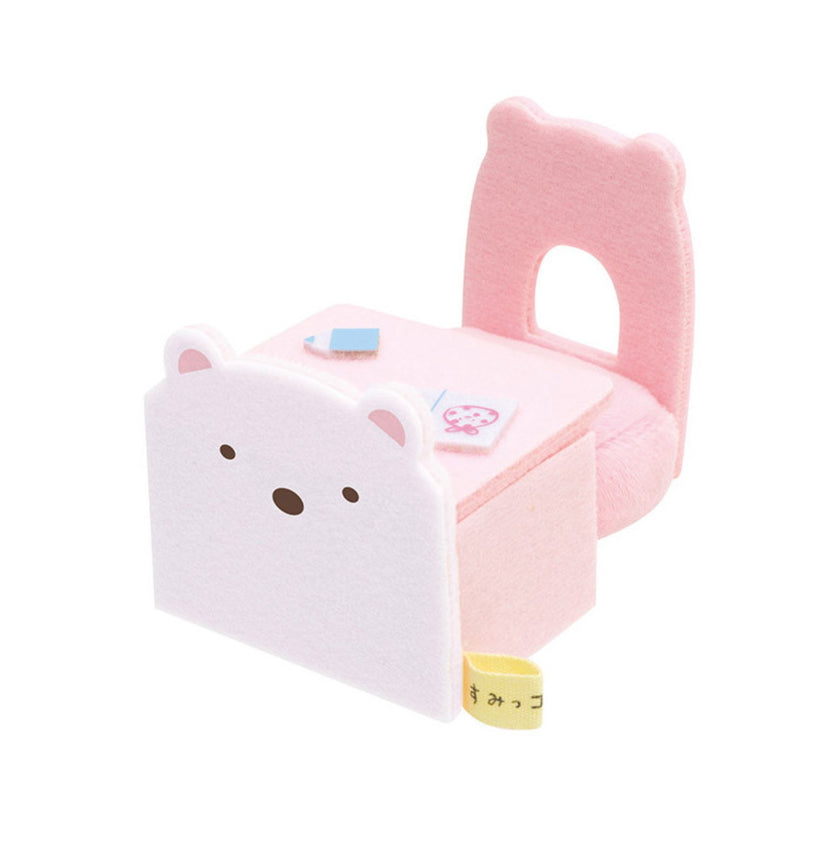 Sumikko Gurashi Chair & Table Set - Pink