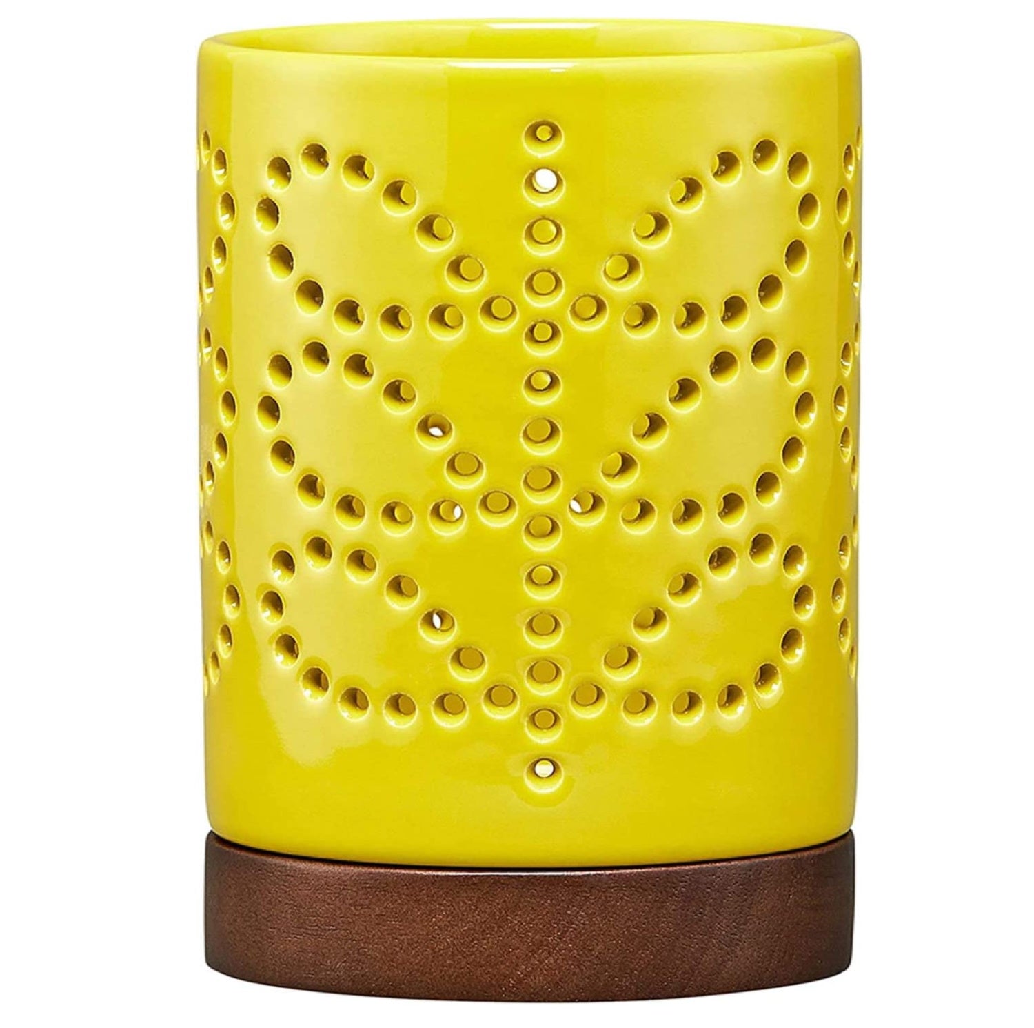 Orla Kiely Large Ceramic Candle Holder (Sunflower)